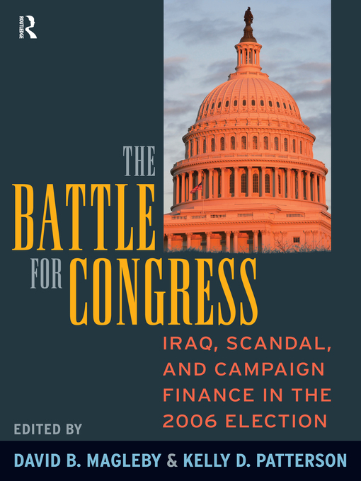 Title details for Battle for Congress by David B. Magleby - Wait list